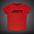 4SR T-Shirt Red 3D Black Logo